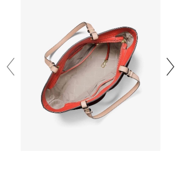 Michael Kors Bedford Medium Top Zip Pocket Tote - Terracotta - NWT - Picture 3 of 5